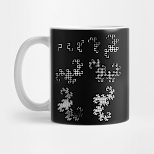 Dragon fractal [white] Mug